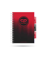 Kołozeszyt A5 100k kratka PP Coolpack gradient cranberry