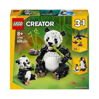 Lego Creator 3w1 Dzikie zwierzęta rodzina Pand 31165