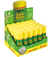 Display Klej w sztyfcie AMOS 8g 30 szt.