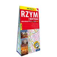 Rzym i Watykan mapa samochodowa 1:12 000 papier 2024