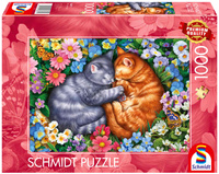 Puzzle 1000 PQ Aksamitne łapki 113682
