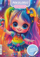 Pokoloruj dzień modelki Mili