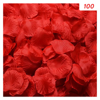 Płatki róż  100 sztuk czerwone