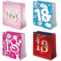 Torebki prezentowe T8-24 Osiemnastka 10 sztuk