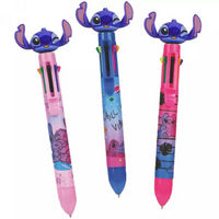 Długopis żelowy 8-kolorowy Stitch 1szt.mix