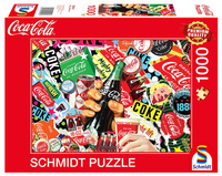 Puzzle 1000 PQ COCA-COLA Reklama 109964