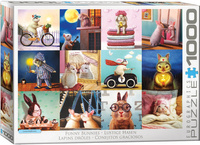 Puzzle 1000 Funny Bunnies 6000-5693