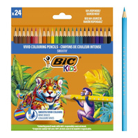 Kredki drewniane BIC Kids Smooth ECO 24szt.