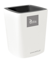 Przybornik na długopisy szary