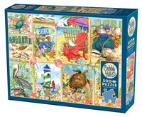 Puzzle 500 Dzień na plaży 113557