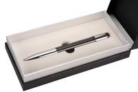 Długopis biznesowy w pudełku antystresowy z włókna węglowego