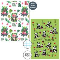 Paczka zeszyt A4 32k.kratka BFF mix pakiet 5 sztuk