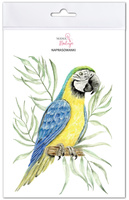 Naprasowanki Papuga Ara niebiesko-żółta