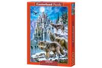 Puzzle 1500 Wilki i zamek C-151141-2