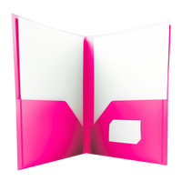 Skoroszyt A4 PP różowy