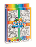 Malowanie po numerach 4w1 Chłopcy