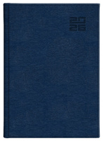 Kalendarz 2026 Aluminium Standard A5 tygodniowy z notesem granat