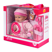 Lalka Julka z akcesoriami do karmienia SP83507 AN01
