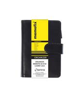 Organizer 2026 Memofix A6 K/SA czarny