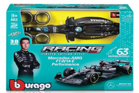 Bburago Model 1:24 BOLID F1 Mercedes AMG W14 Russell