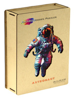 Puzzle 200 drewniane kolorowe Astronauta