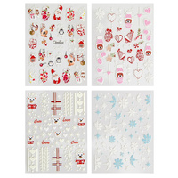 Naklejki na paznokcie Christmas Vibe 215 szt.