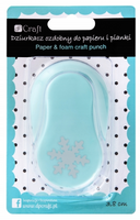 Dziurkacz ozdobny do papieru i pianki Śnieżynka 3,8cm