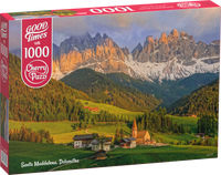 Puzzle 1000 CherryPazzi Santa Maddalena Dolomites