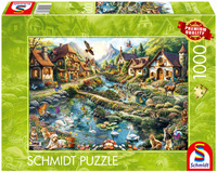 Puzzle 1000 PQ Wioska na skraju lasu 113681