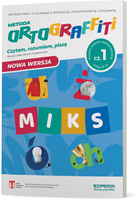 Ortograffiti MIKS  poziom średnio zaawansowany część 1 klasy IV-VI