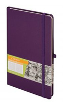Notes romantyzm A5 kratka fiolet bl