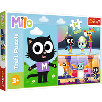 Puzzle 24 Maxi Przygody małego Kotka Milo 14371