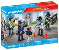 Playmobil Zestaw figurek policjantów 71730