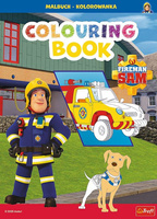Strażak Sam. Kolorowanka. Malbuch. Colouring book. Fireman Sam