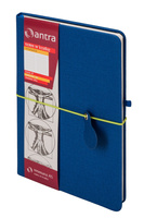 Notes renesans A5 kratka granatowy