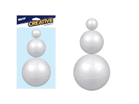 Kula gładka zestaw 6/8/10cm 3 sztuki