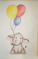 Karnet B6 koperta 6138 Słoniątko