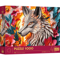 Puzzle 1000 3D 40-lecie Trefl Wilk 40041