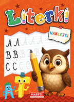 Literki z naklejkami