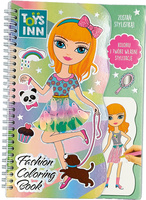 Zestaw Fashion ToysInn Coloring Book