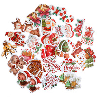 Naklejki winylowe świąteczne Cozy Christmas  4-6 cm 46szt.