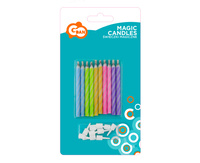Świeczki magiczne pastelowe 10szt.