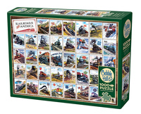 Puzzle 1000 Kolej w Stanach Zjednoczonych 112628