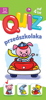 Quiz przedszkolaka ze świnką. 4+. Quiz malucha