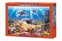 Puzzle 500 Podwodne delfiny B-52547