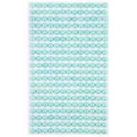 Perełki samoprzylepne turkusowe 6 mm 260 szt