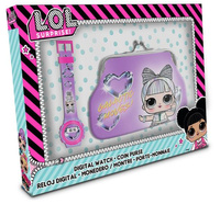 Zegarek cyfrowy z portfelikiem L.O.L. LOL21003