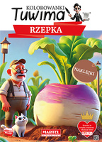 Rzepka z naklejkami. Kolorowanki Tuwima