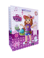 Torebki prezentowe dziewczynka 559B 12 sztuk