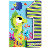 Karnet A5 z klapką Roczek Konik Morski